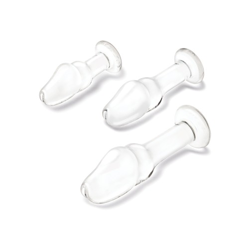 Glas Helmet Head Anal Training Kit Set of 3