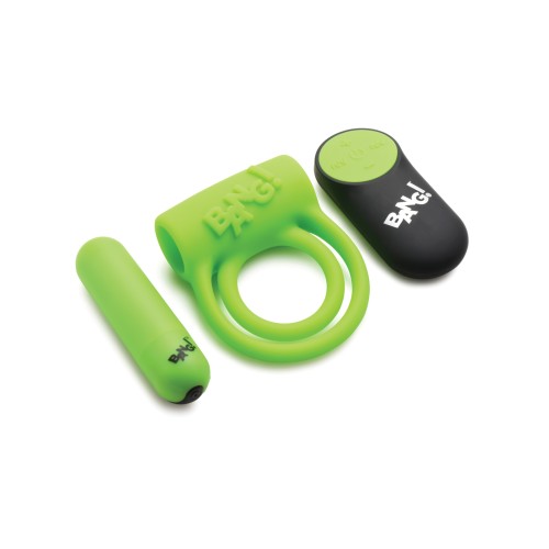 Bang Glow in the Dark Remote Cock Ring 28X