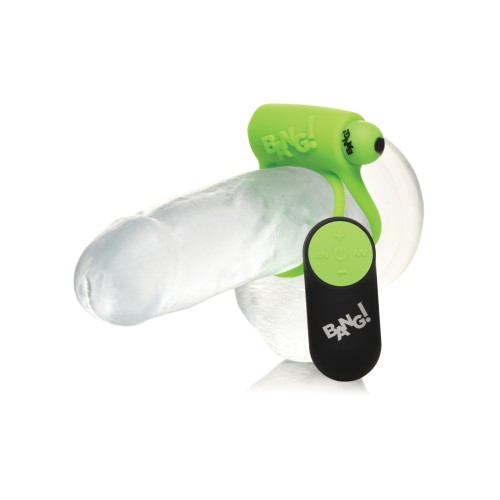 Bang Anillo Cock Control Remoto Brilla en la Oscuridad 28X