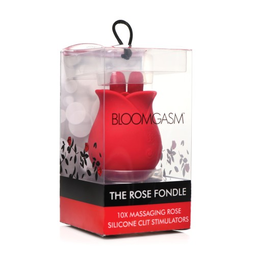 Bloomgasm Rose Massaging Clit Stimulator