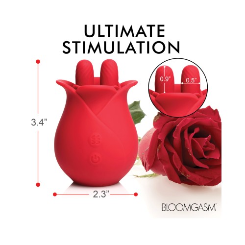 Bloomgasm Rose Massaging Clit Stimulator