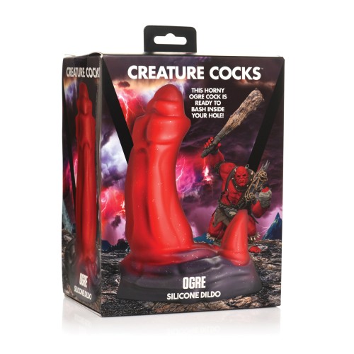 Dildo de Silicona Ogre Creature Cocks Rojo