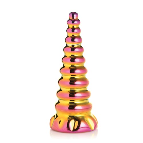 Dildo de Vidrio Twilight Rainbow de Creature Cocks