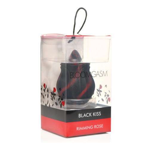 Bloomgasm The Rose Fondle 10X Clit Stimulator - Black