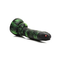 Python Silicone Dildo Creature Cocks Black/Green