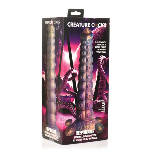 Creature Cocks Deep Invader Tentacle Silicone Dildo