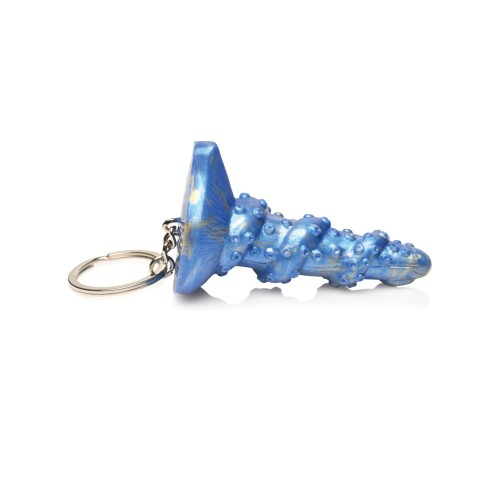 Creature Cocks Lord Kraken Key Chain Blue - Fun Accessory