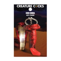 Llavero de Silicona King Cobra Creature Cocks para un Estilo Único