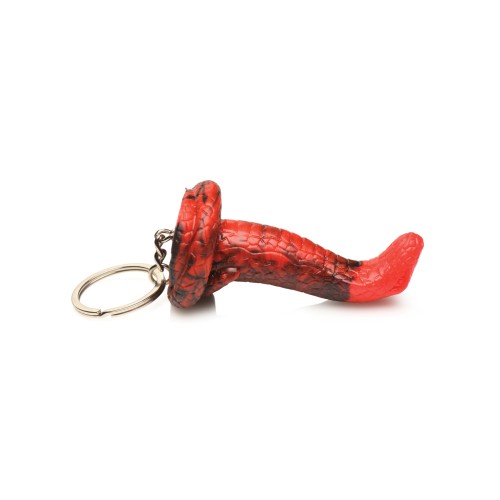 Creature Cocks King Cobra Silicone Key Chain for Unique Style