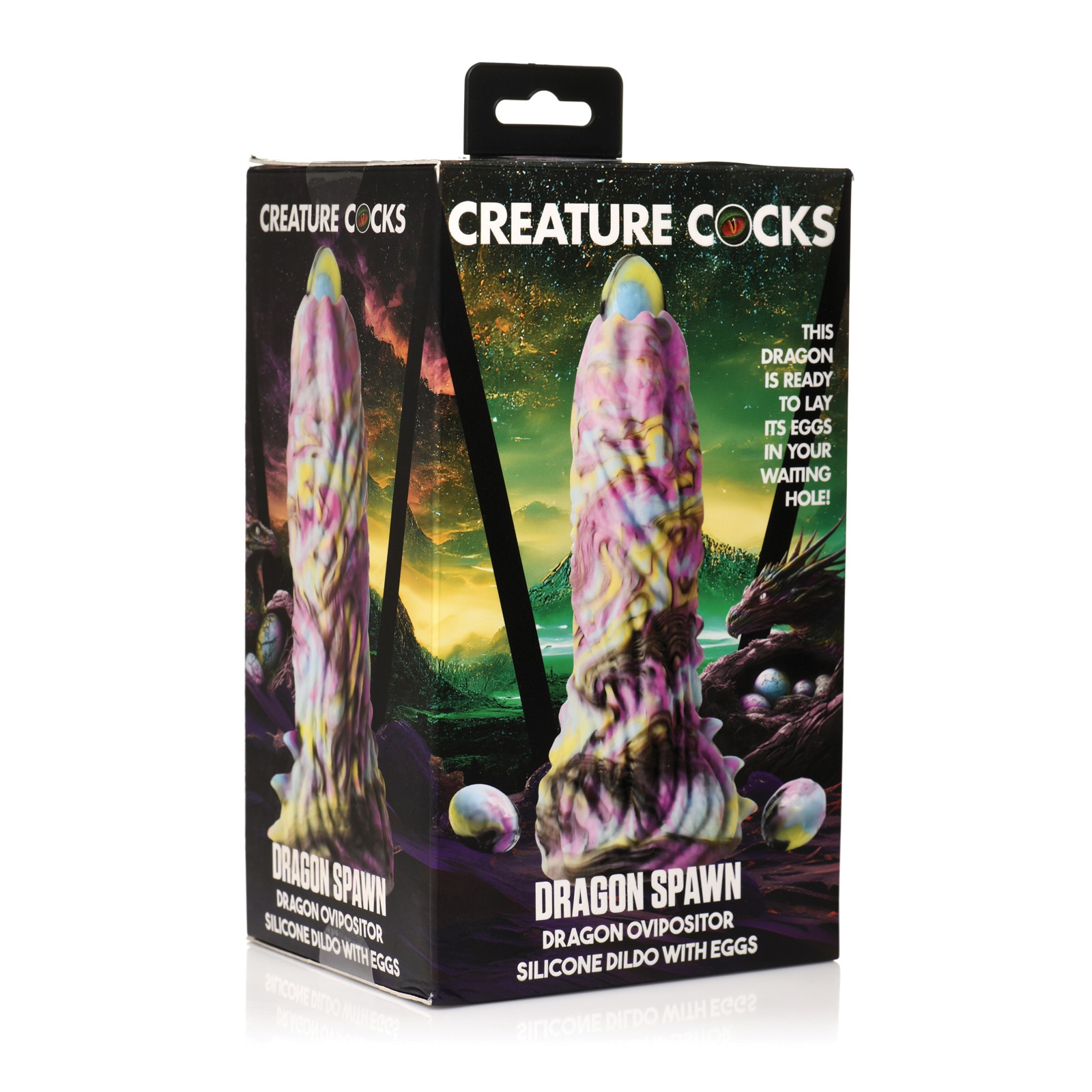 Dildo Ovipositor Dragon Spawn de Silicona para Juegos de Fantasía