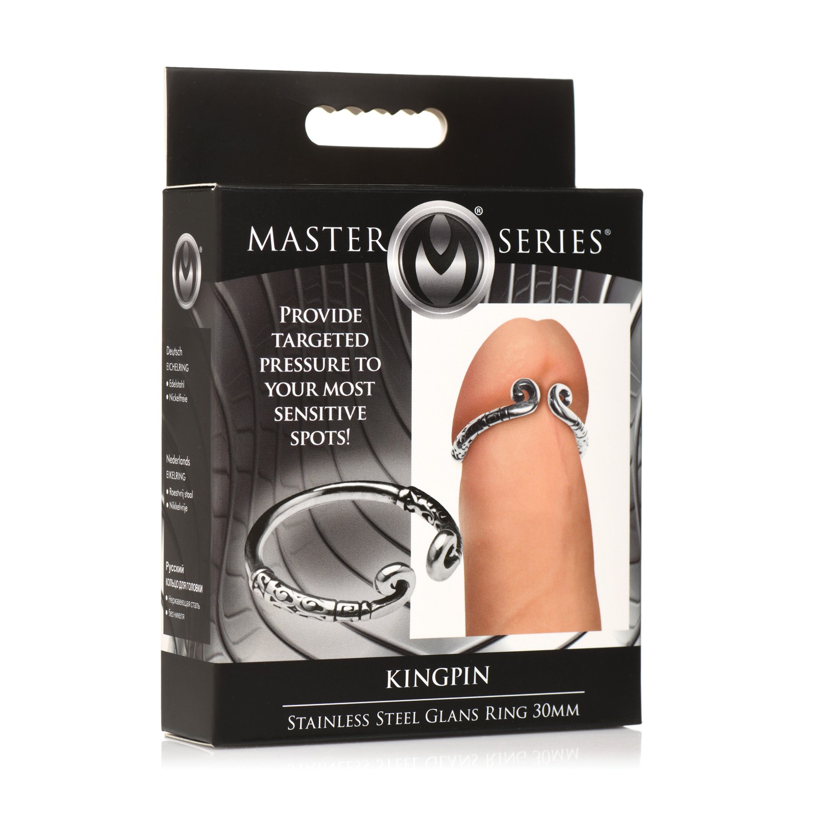 Master Series Kingpin Stainless Steel Glans Ring