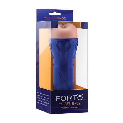 Forto Modelo B-02 Masturbador Hard-Side Claro