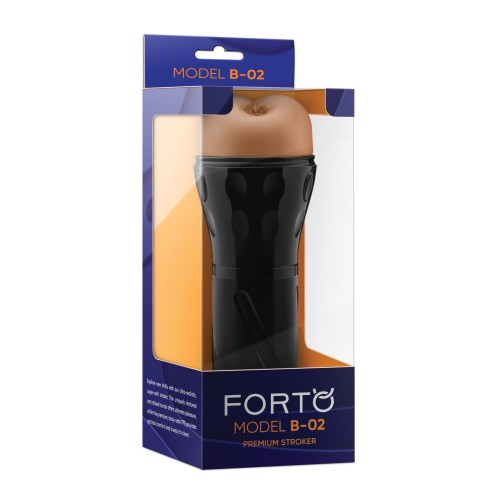 Forto Model B-02 Hard-Skin Stroker - Tan