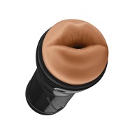 Forto M-80 Hard-Side Mouth Masturbator Tan