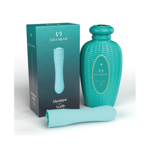 Shop Lola Milani Mystique Bullet with Emerald Bottle - Teal