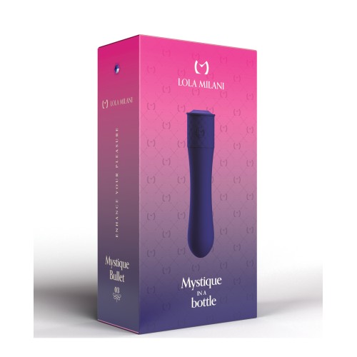 Vibrador de Bala Lola Milani Mystique Púrpura Oscuro