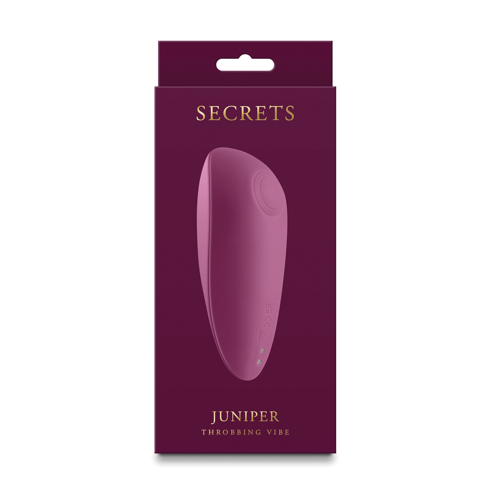 Secrets Juniper Throbbing Vibe - Ruby for Robust Pleasure