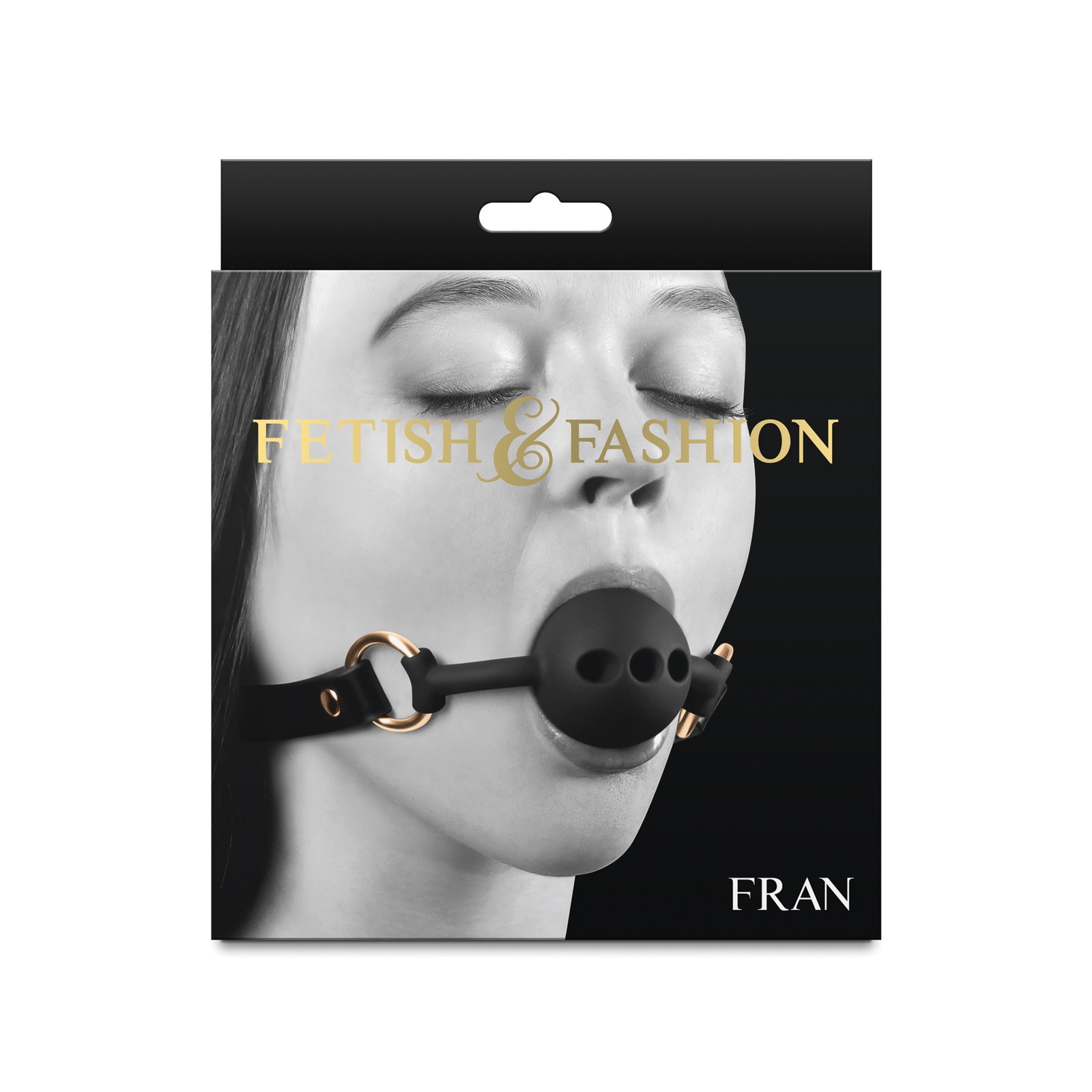 Ball Gag Fetish & Fashion Fran - Negro - Placer Provocador