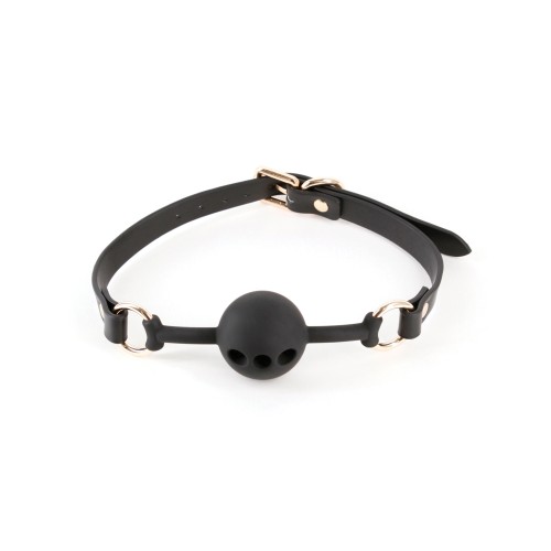 Fetish & Fashion Fran Ball Gag - Black - Teasing Pleasure