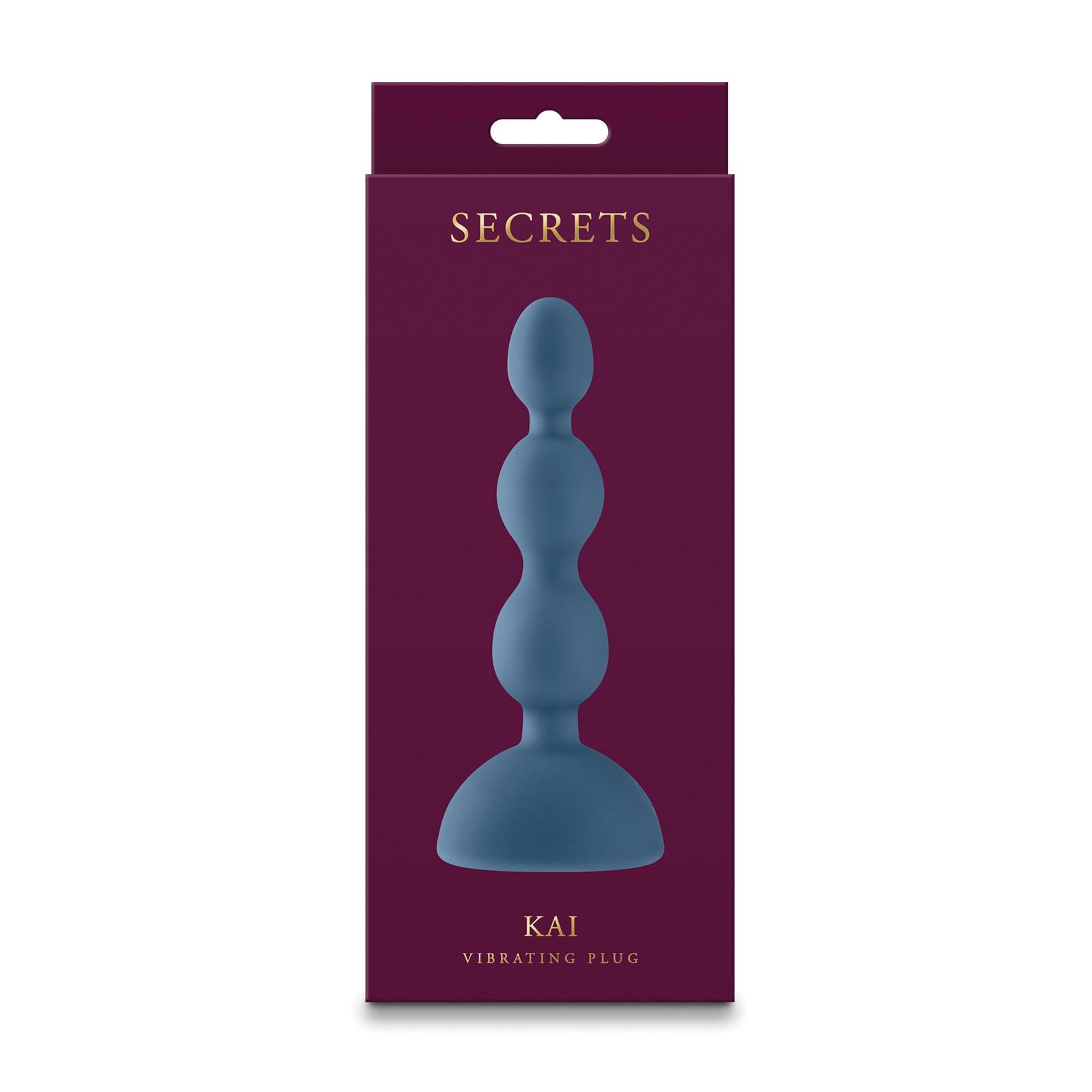 Plug Anal Vibrante Compacto Secrets Kai para Placer Intenso