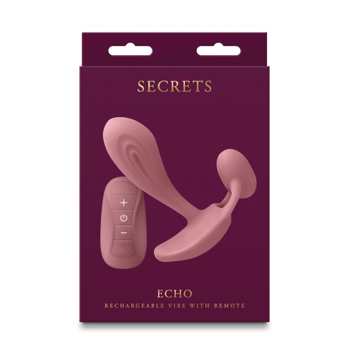 Echo de Secrets - Vibrador Rosa Polvoriento