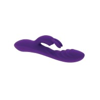 Evolved Wavy Rabbit Vibrator - Purple