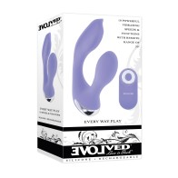 Vibrador Conejo Control Remoto Evolved Every Way Play en Lila