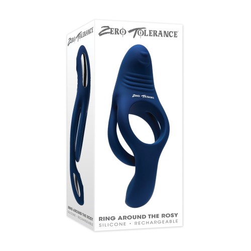 Vibrador para Pene y Testículos Zero Tolerance Azul