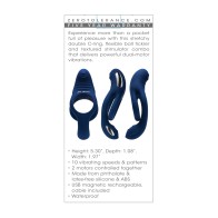 Zero Tolerance Cock Ball Vibrator Blue