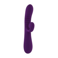 Playboy Pleasure Curlicue Rabbit Vibrator Acai