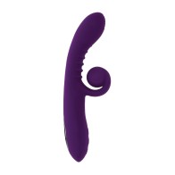 Playboy Pleasure Curlicue Rabbit Vibrator Acai