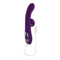 Playboy Pleasure Curlicue Rabbit Vibrator Acai