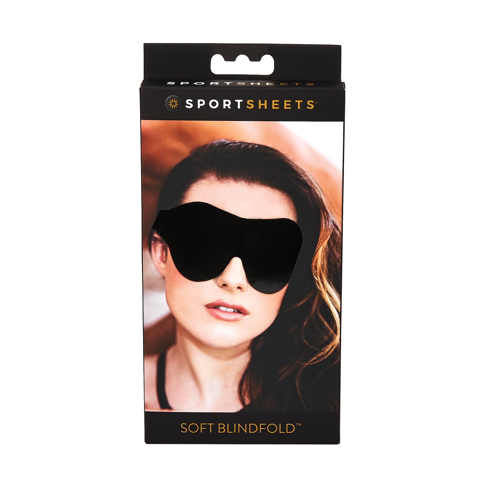 Sportsheets Soft Blindfold Black Sensory Play Essential