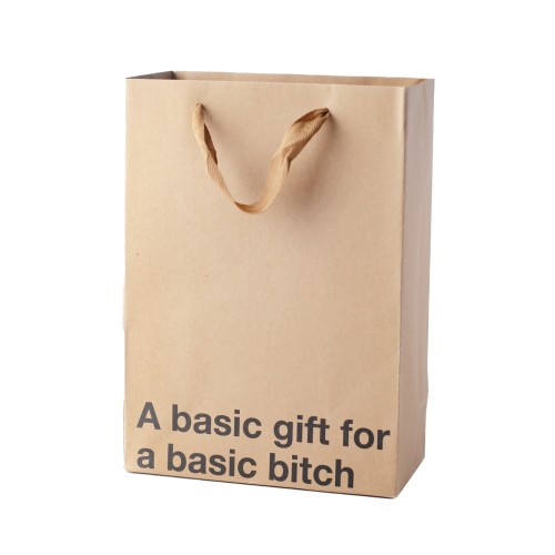 A Basic Gift For a Basic Bitch Gift Bag Pack of 3