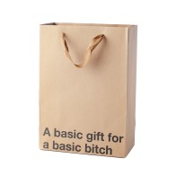 Bolsa de Regalo Básica para una Persona Básica Paquete de 3