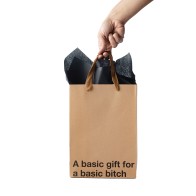 Bolsa de Regalo Básica para una Persona Básica Paquete de 3