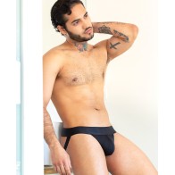 665 Stealth Jockstrap Large Black