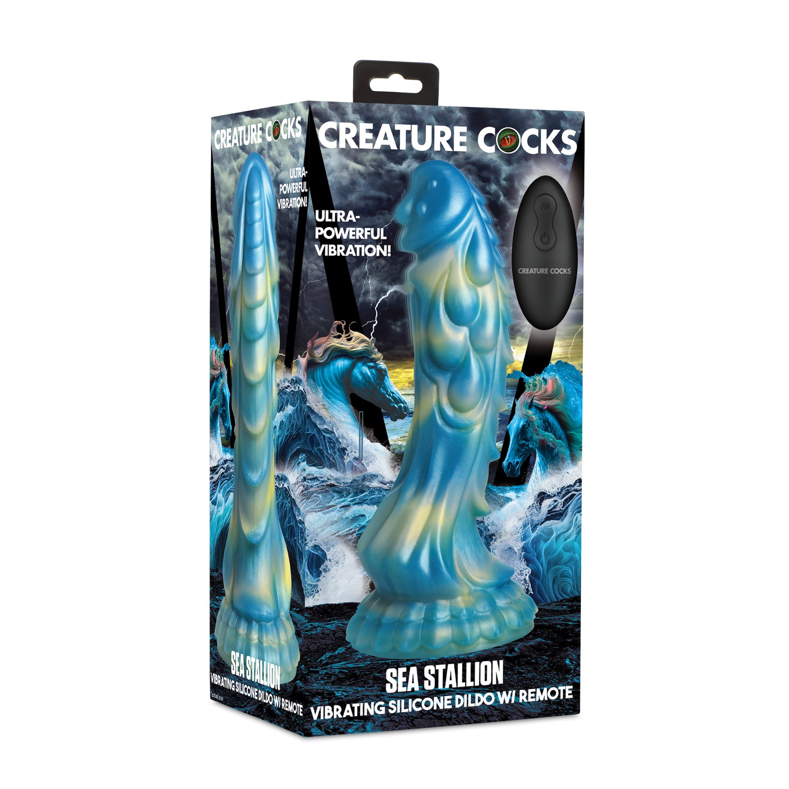 Dildo Vibrante Creature Cocks con Control Remoto para Aventuras