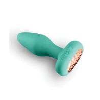 Techno Prism App Controlled Anal Plug Teal