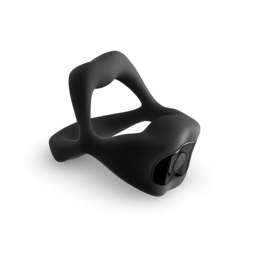 Techno Strobe Anillo Vibrante Controlado por App - Negro