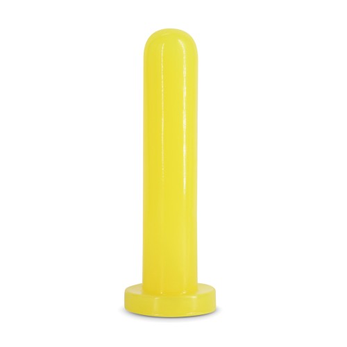 Firefly Thrill Glow in the Dark Dildo Large Yellow