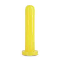 Dildo Firefly Thrill Brilla en la Oscuridad Grande Amarillo