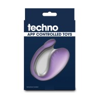 Vibrador Kegel Controlado por App Techno Rave Morado