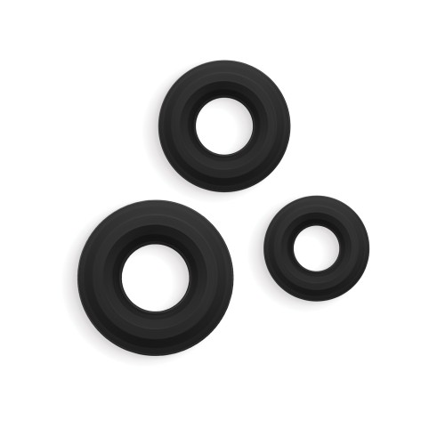 Renegade Fireman Cock Rings Pack of 3