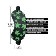 Antifaz Brillante Stoner Vibes para Juego Sensorial