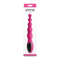 INYA Virtua Digital Beaded Anal Vibrator - Pink