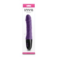 Vibrador Digital Fálico Electrica INYA Púrpura