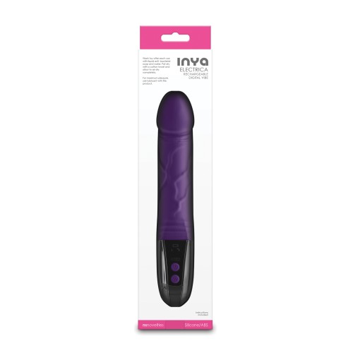 INYA Electrica Phallic Digital Vibrator Purple