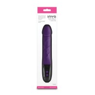 Vibrador Digital Fálico Electrica INYA Púrpura