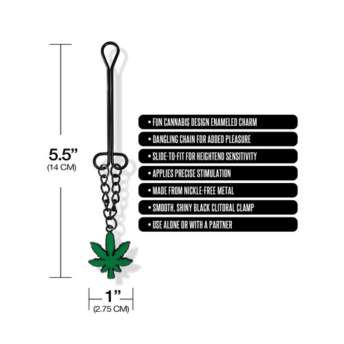 Stoner Vibes Clitoral Clamp - Adjustable Pleasure